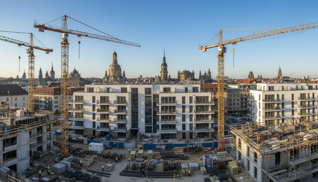 Neubauprojekte in Dresden: Wo entsteht neuer Wohnraum?